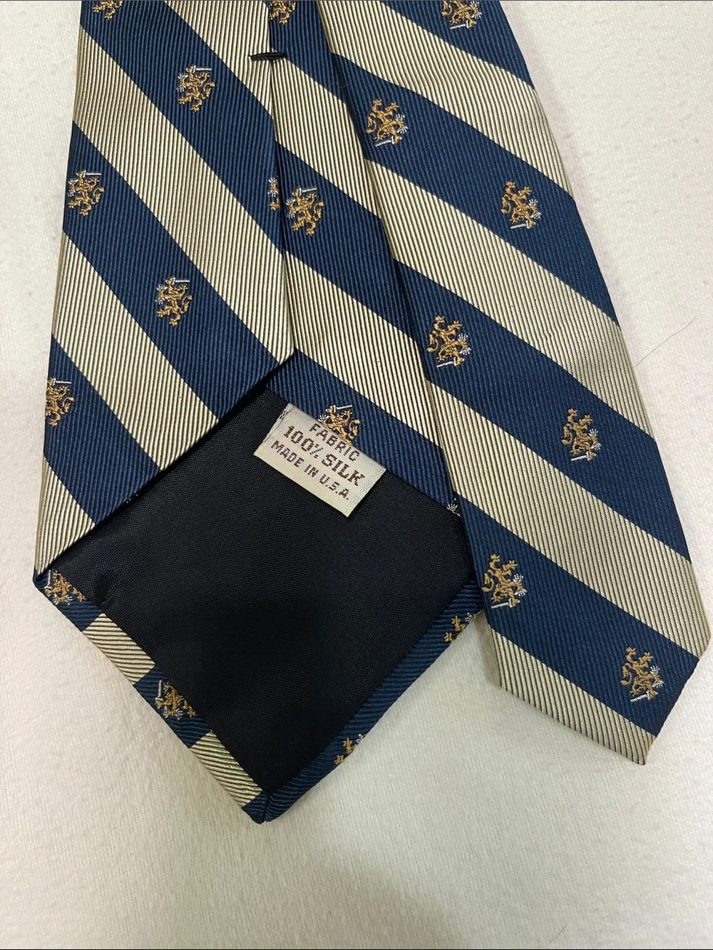 Tommy Hilfiger Men's Tie Set - Navy Stripe, Navy Crest Stripe, Multicolor Plaid